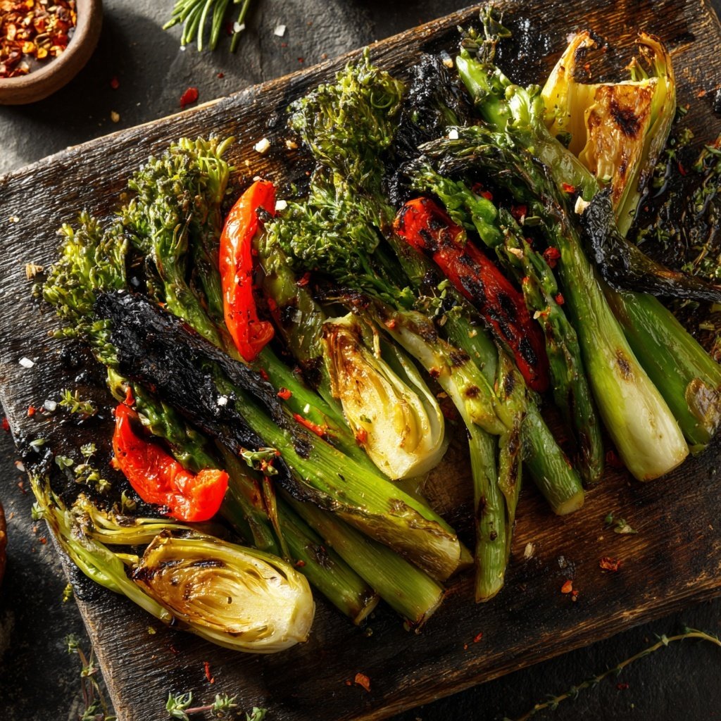 Gegrilltes Gemüse Mit Kräutern