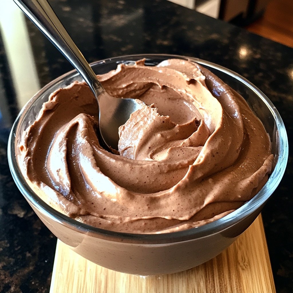 Mousse au Chocolat ohne Ei