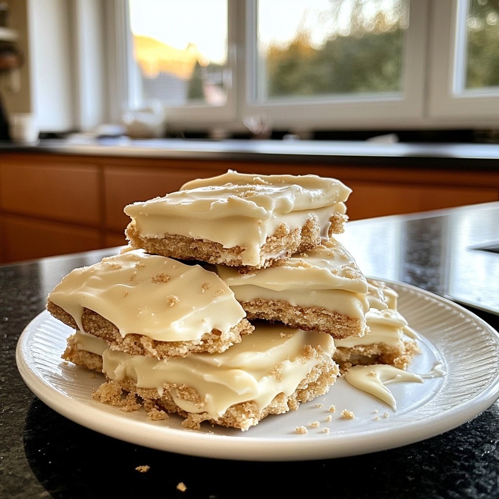 Weiße-Schoko-Marzipan-Schnitten mit Mürbeteig-Boden (Kaffee und Cupcakes)