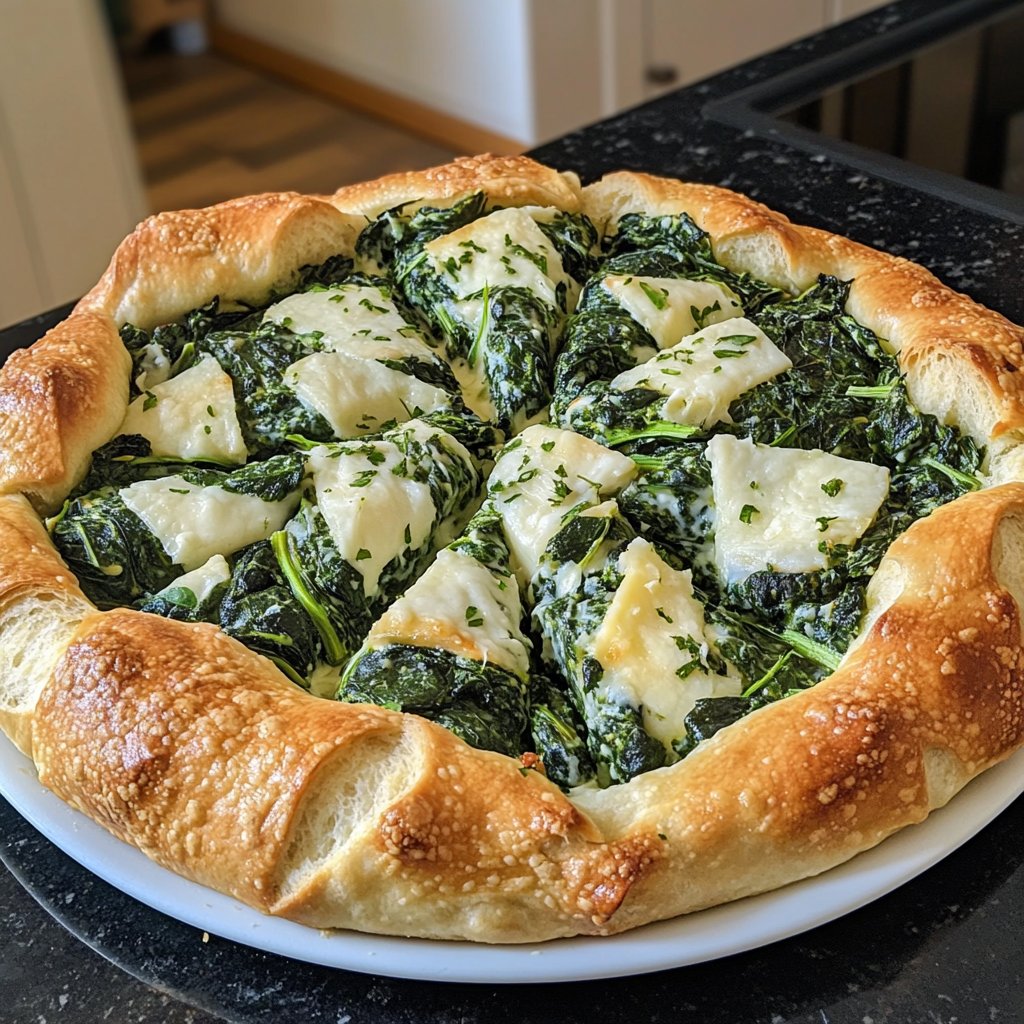 Gemüseauflauf mit Spinat