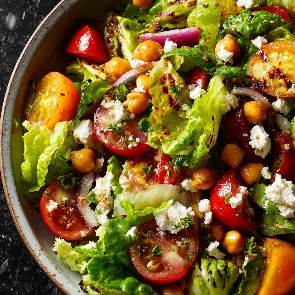 Salate Zum Grillen Mit Kichererbsen