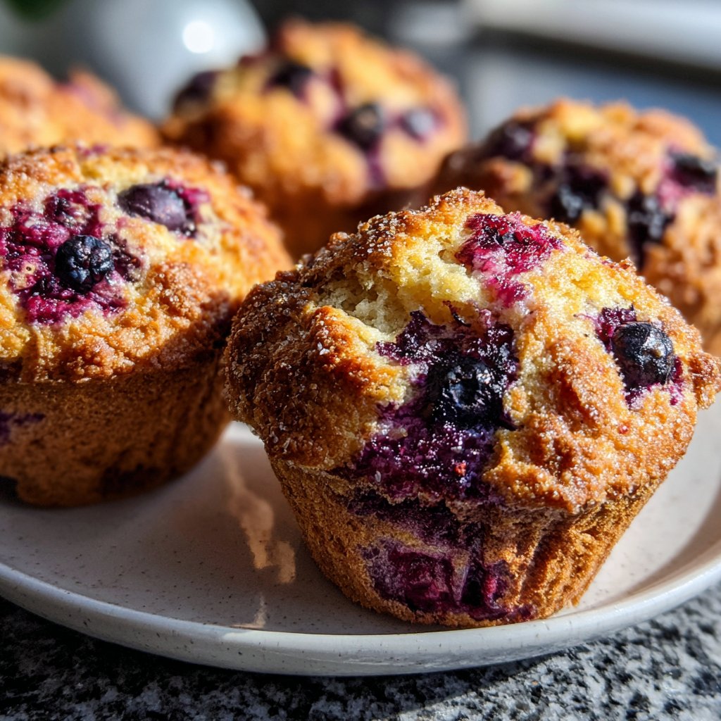 Muffins mit Beerenmix