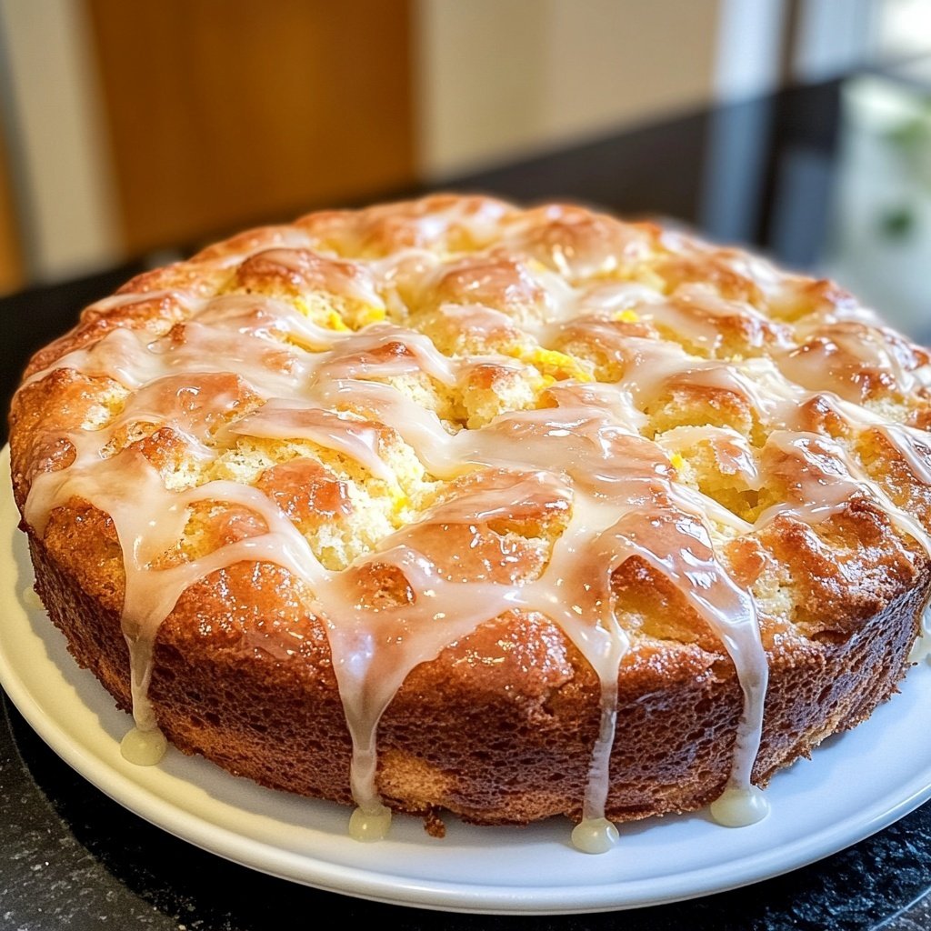 Zitronenkuchen mediterran